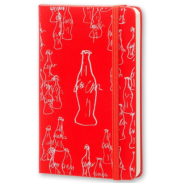 Caderno Coca-Cola, Liso - Bolso