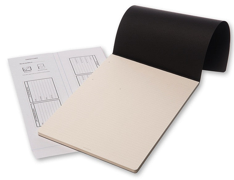 Bloco de Notas PRO PAD Preto - Pautado