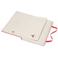 Paper Tablet 1  Ponteado, Grande - Capa Vermelha