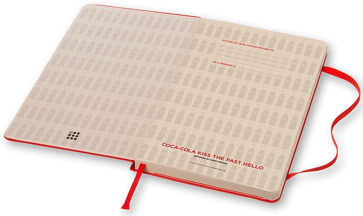 Caderno Coca-Cola, Pautado - Grande