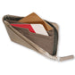 Carteira Smart Lineage em Couro - Taupe