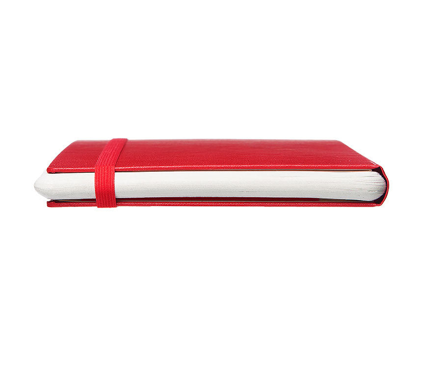 Paper Tablet 1  Ponteado, Grande - Capa Vermelha