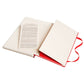 Paper Tablet 1  Ponteado, Grande - Capa Vermelha