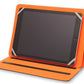 Capa para tablet 7/8” -  Preto e Laranja