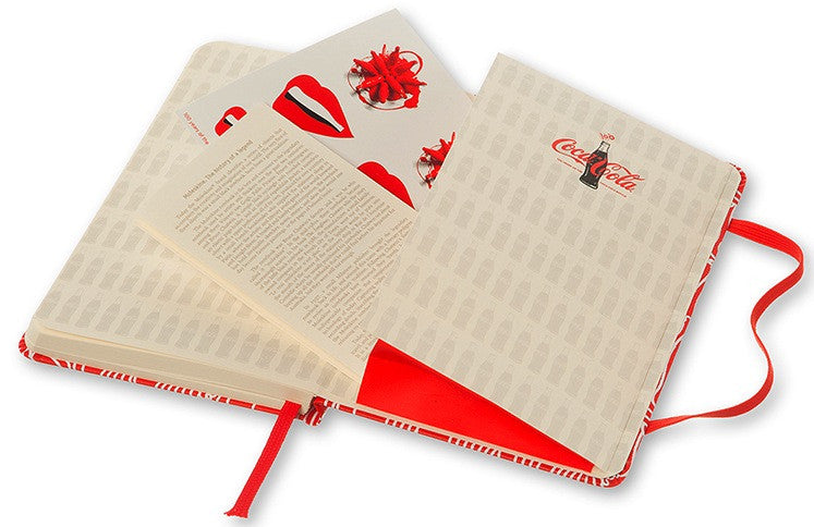 Caderno Coca-Cola, Pautado - Bolso