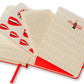 Caderno Coca-Cola, Liso - Bolso