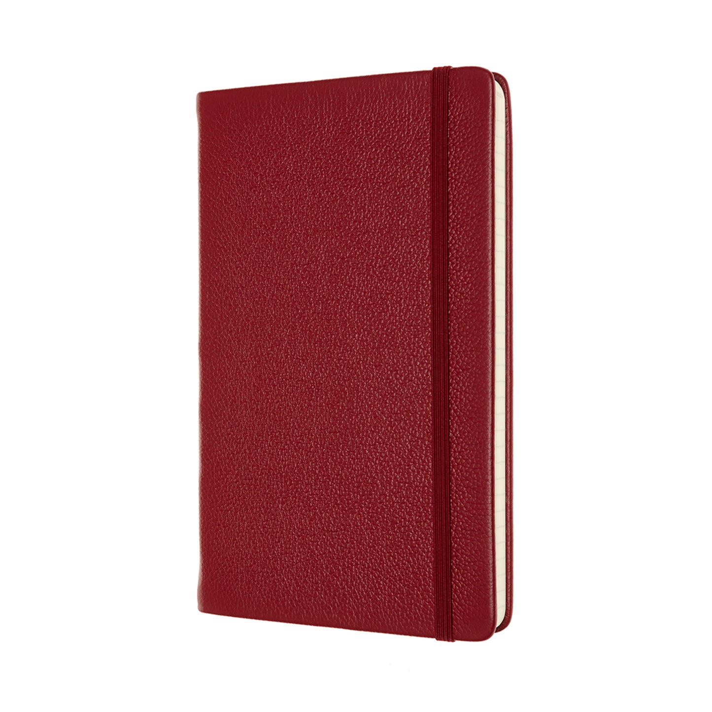 Caderno Clássico em Couro Premium - Vermelho