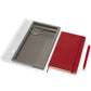 Caderno + Go Pen - Vermelho Escarlate