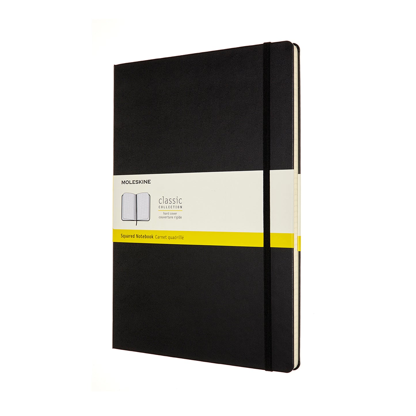 Caderno Clássico Preto A4