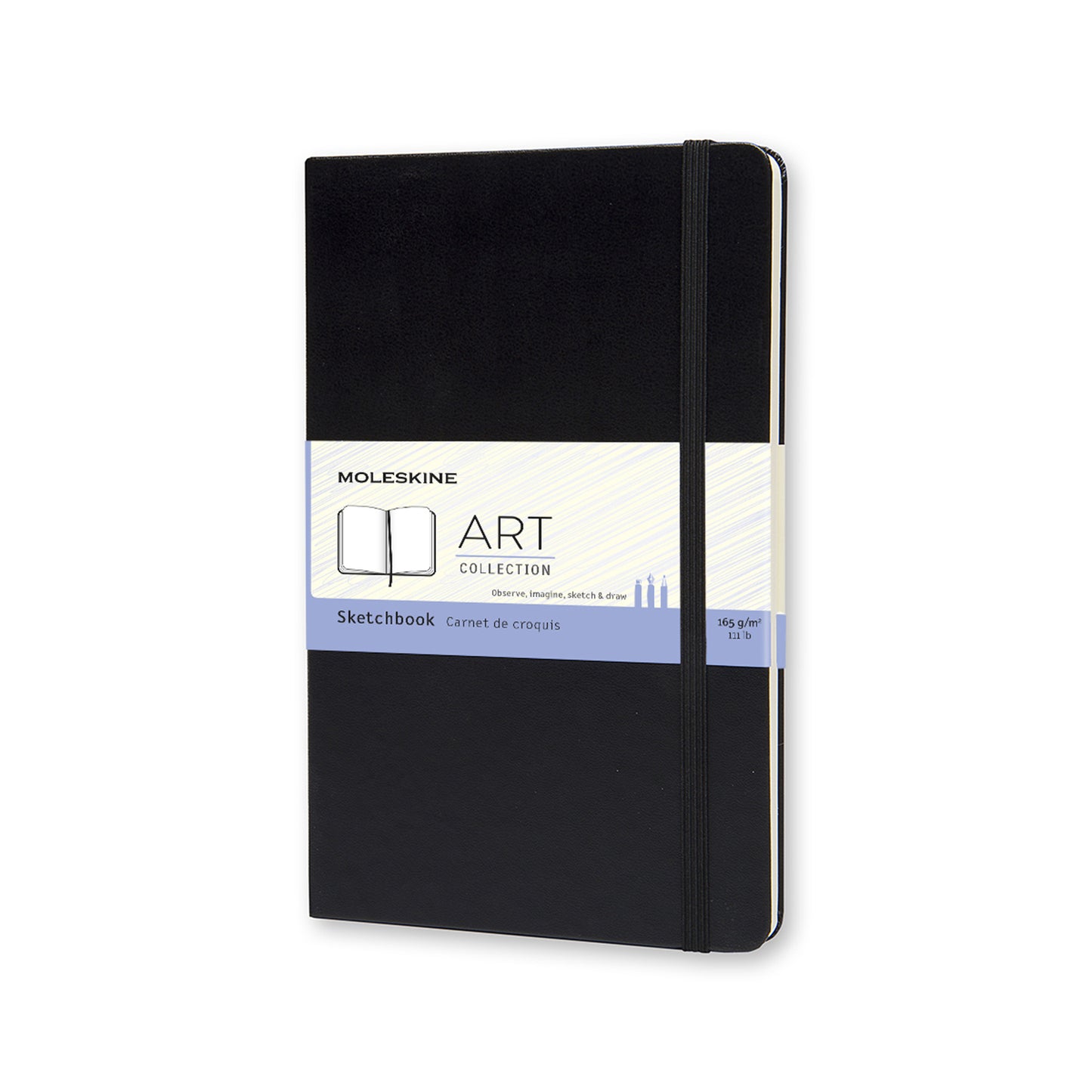 Caderno de Desenho - Preto