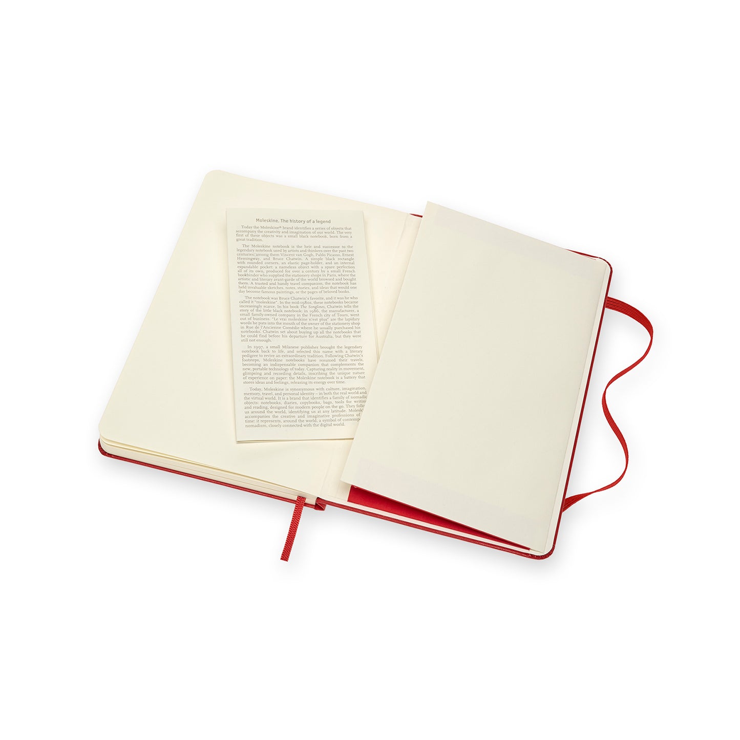 Caderno de Desenho Médio - Vermelho Escarlate