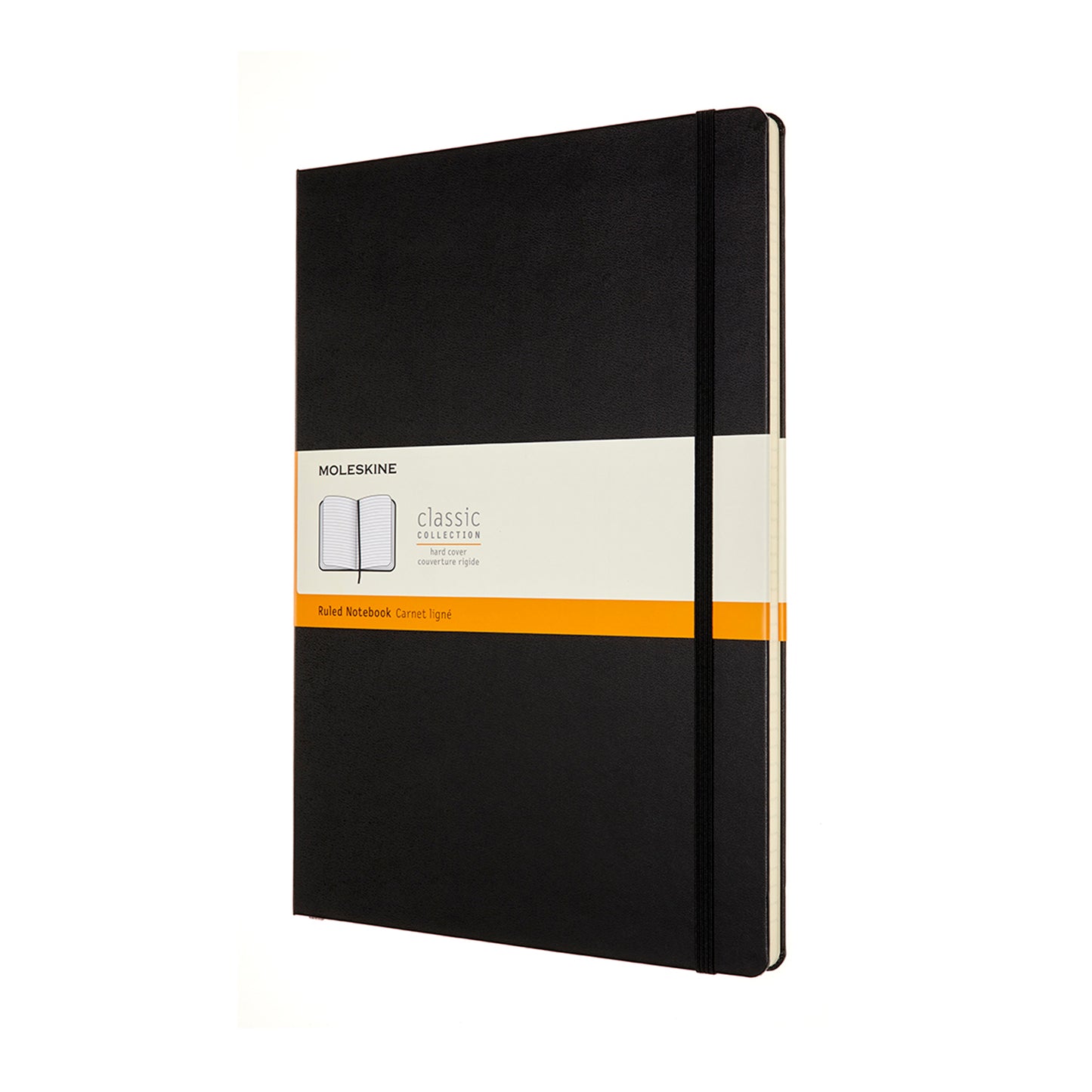 Caderno Clássico Preto A4