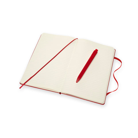 Caderno + Go Pen - Vermelho Escarlate