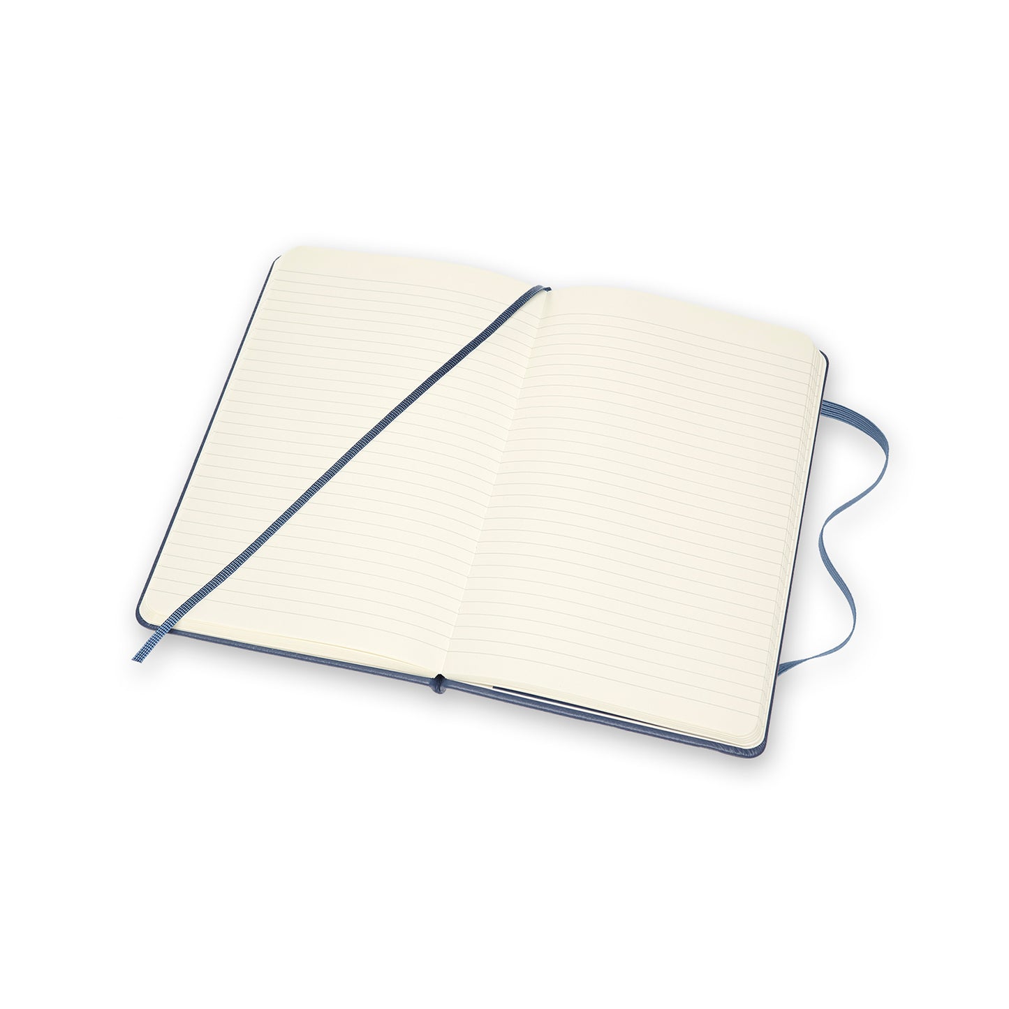 Caderno Clássico em Couro Premium - Azul