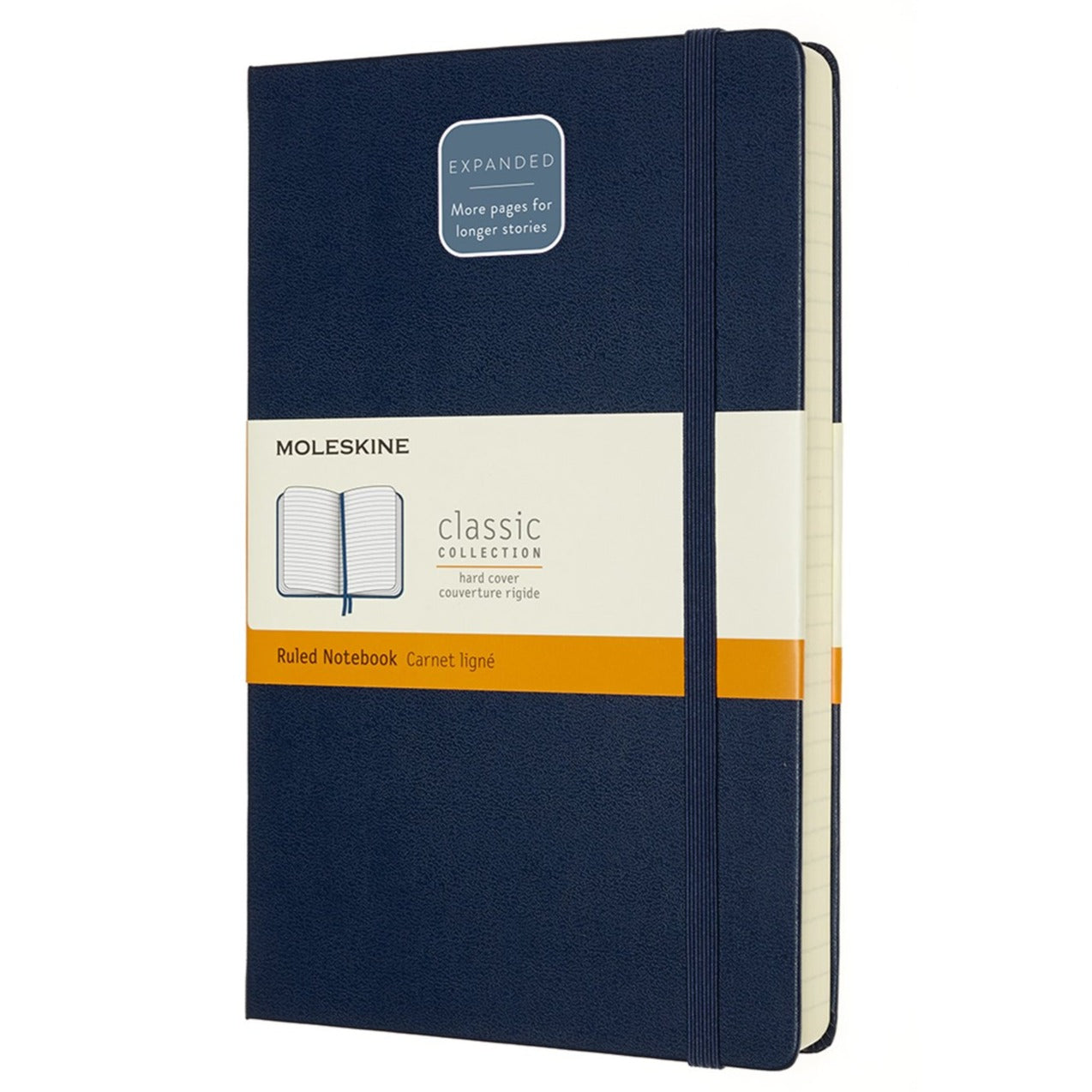 Caderno Clássico Expanded (400 páginas) - Azul Safira