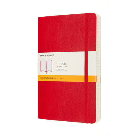 Caderno Soft Expanded (400 páginas) - Vermelho Escarlate