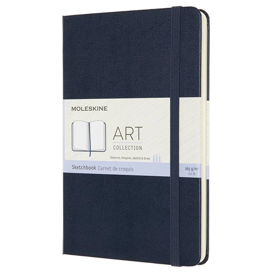 Caderno de Desenho Médio - Azul Safira