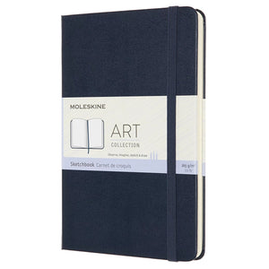 Caderno de Desenho Médio - Azul Safira