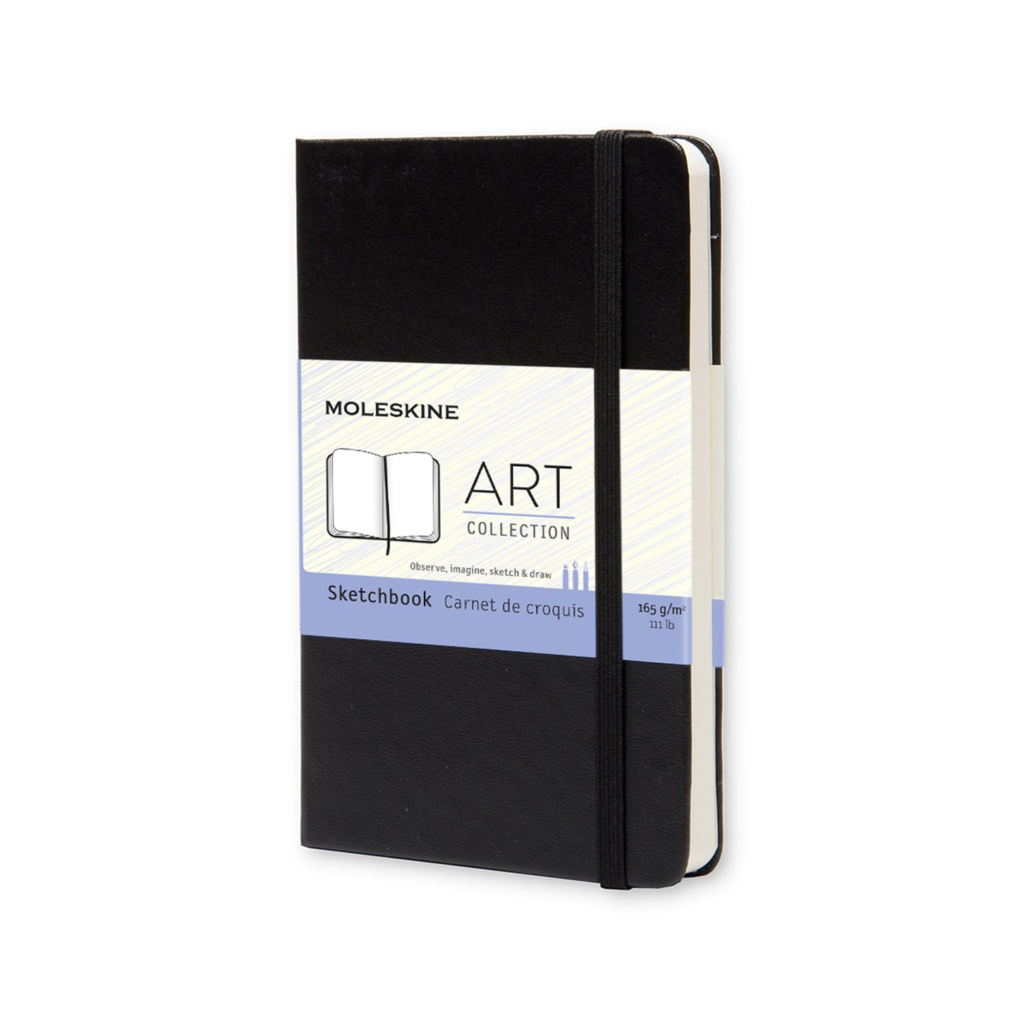 Caderno de Desenho - Preto