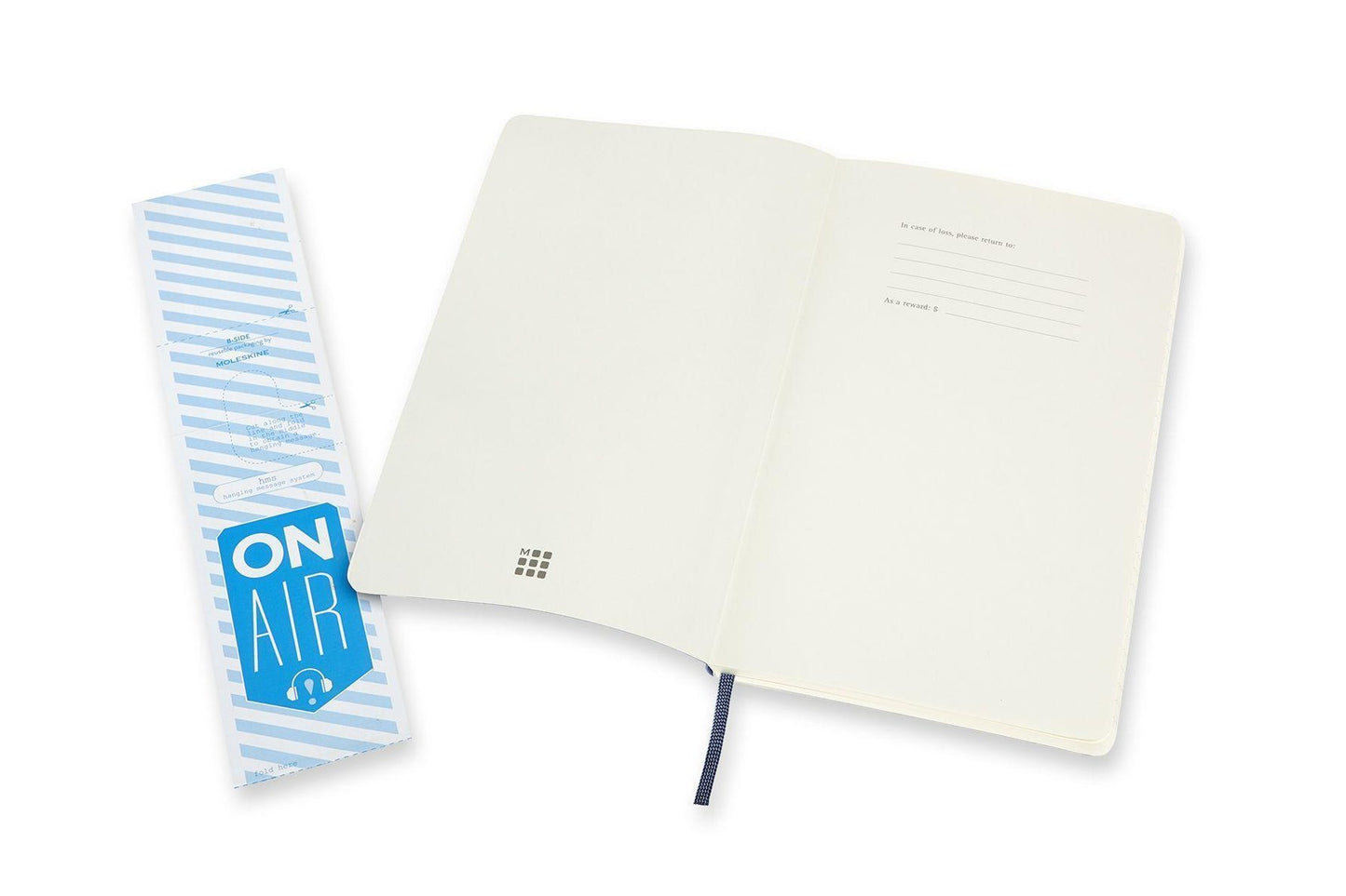 Caderno Soft Duplo Layout - Azul Safira