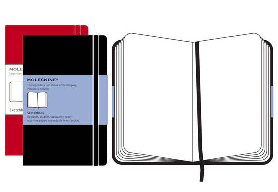 Caderno de Desenho - Vermelho