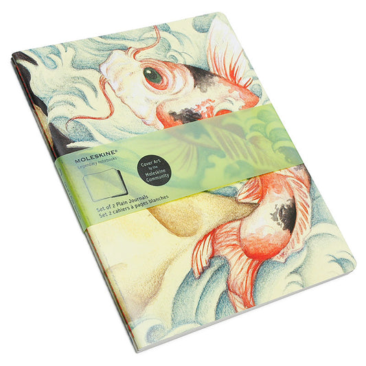 Cahier Cover Art Benjamin Barrios - Conjunto de 2 cadernos