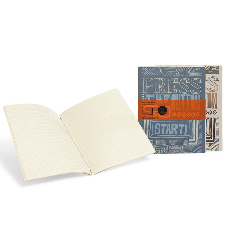 Cahier Cover Art Maykel Cordeiro Nunes - Conjunto de 2 cadernos