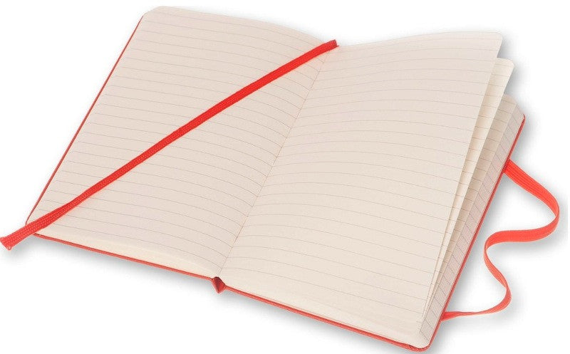 Caderno Clássico Coral Laranja