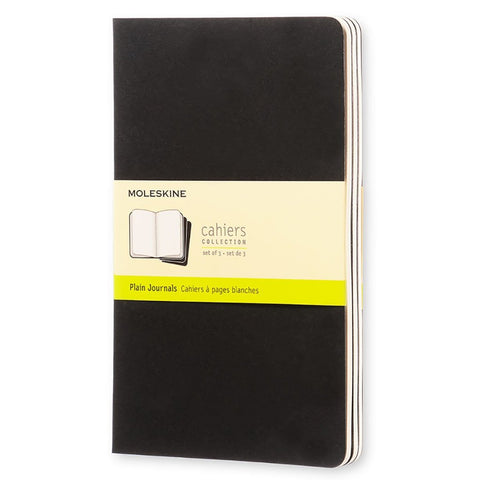 Cahier Preto - Conjunto de 3 cadernos