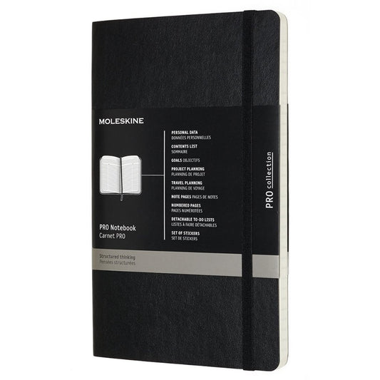 Caderno PRO Soft - Preto
