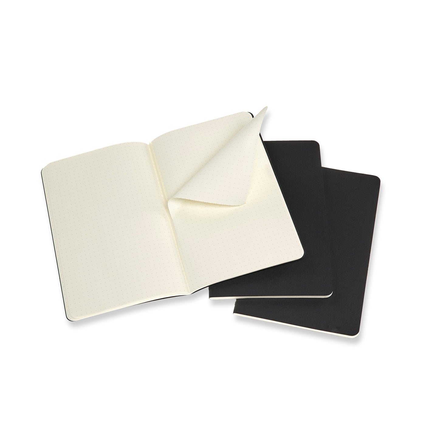 Cahier Preto - Conjunto de 3 cadernos
