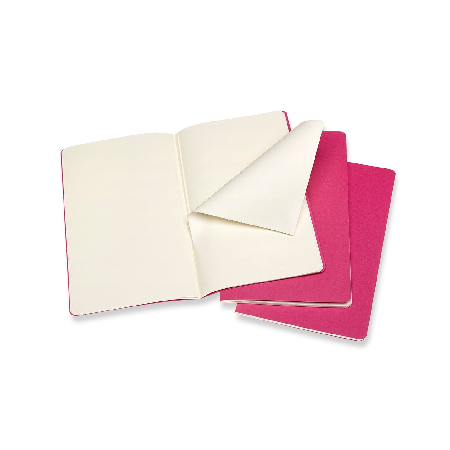 Cahier Rosa Cinético - Conjunto de 3 cadernos