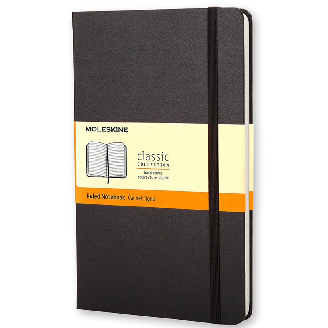 Caderno Clássico Preto