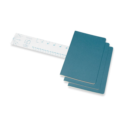 Cahier Azul Vivo - Conjunto de 3 cadernos