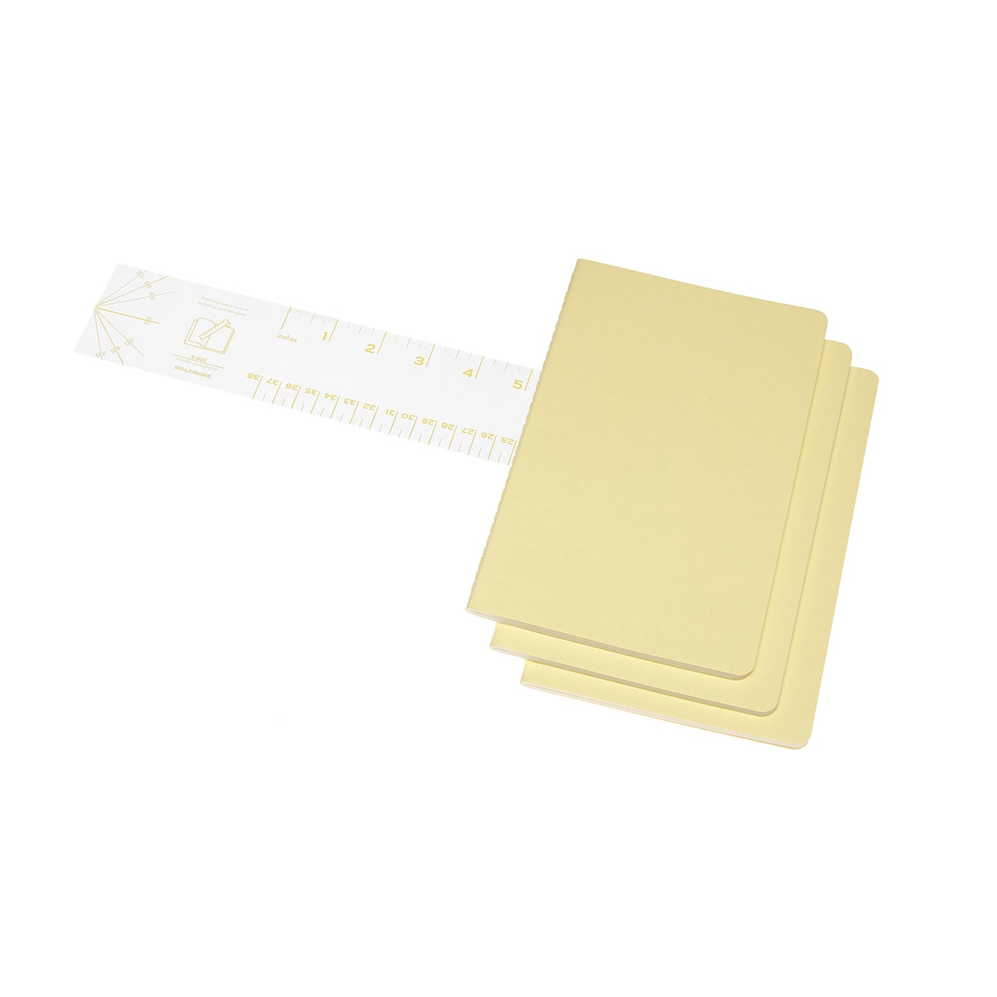Cahier Amarelo Tranquilo - Conjunto de 3 cadernos