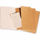 Cahier Kraft - Conjunto de 3 cadernos