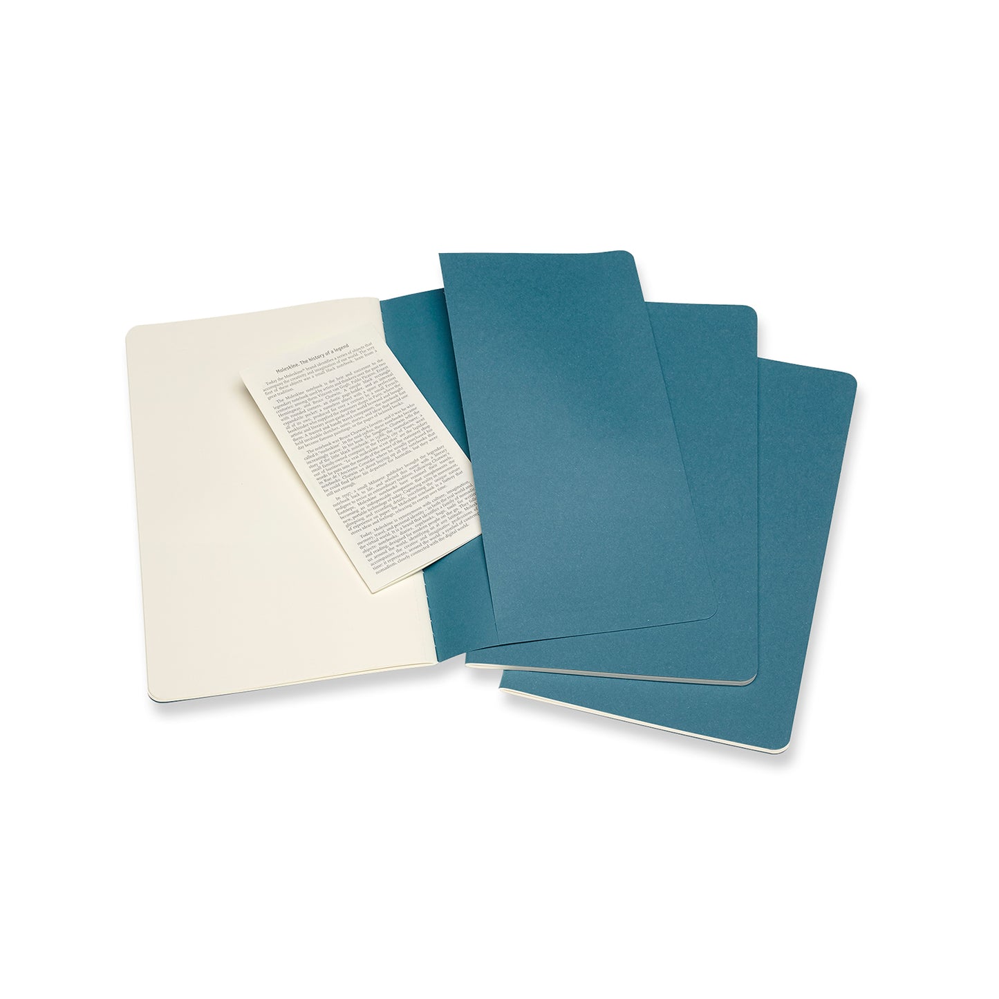 Cahier Azul Vivo - Conjunto de 3 cadernos