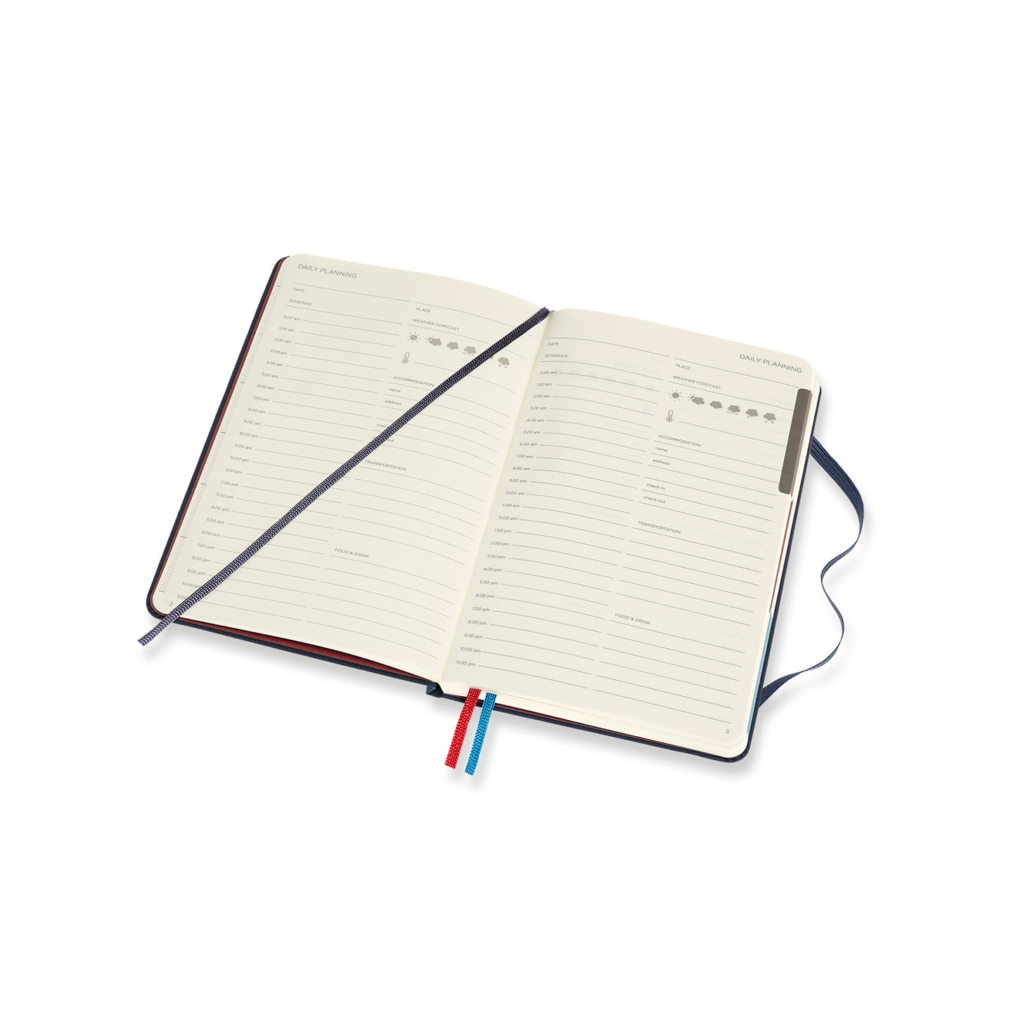 Voyageur Azul, Caderno do Viajante