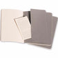 Cahier Cinza - Conjunto de 3 cadernos