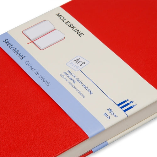 Caderno de Desenho - Vermelho