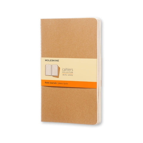 Cahier Kraft - Conjunto de 3 cadernos