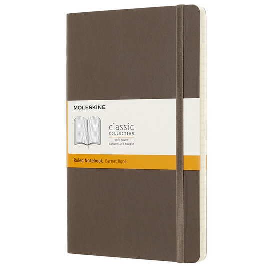 Caderno Soft Castanho