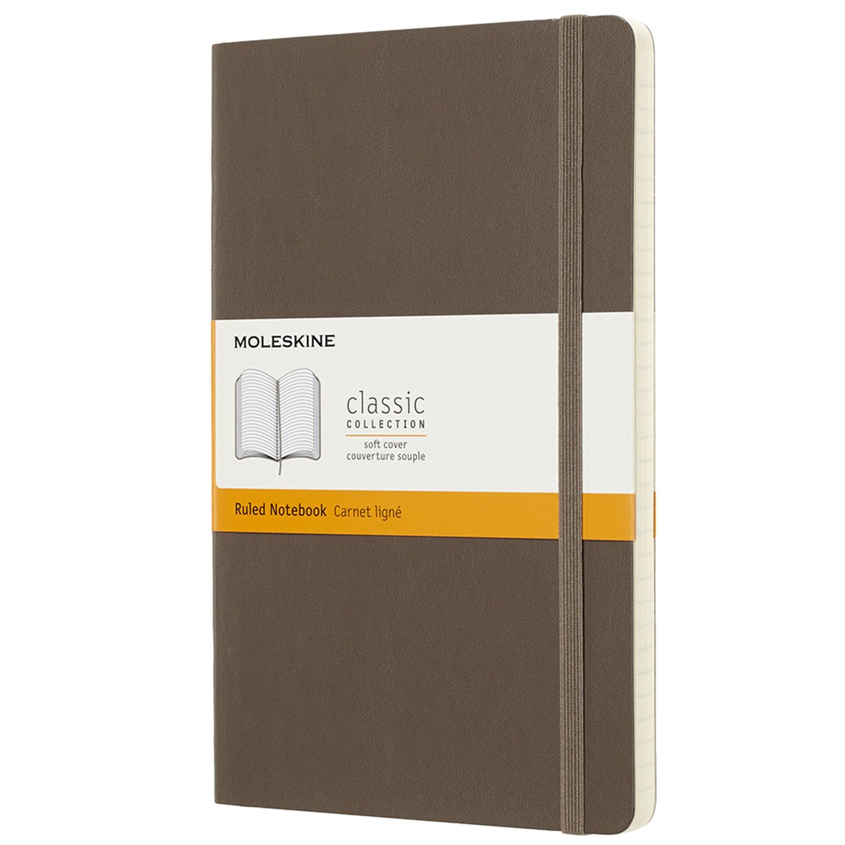 Caderno Soft Castanho
