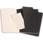 Cahier Preto - Conjunto de 3 cadernos
