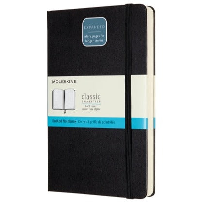Caderno Clássico Expanded (400 páginas) - Preto