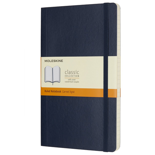 Caderno Soft Azul Safira