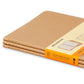 Cahier Kraft - Conjunto de 3 cadernos