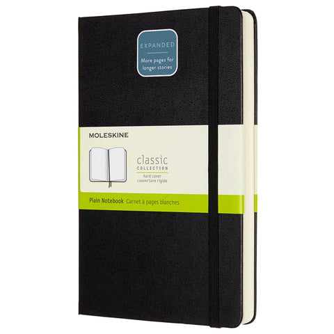 Caderno Clássico Expanded (400 páginas) - Preto