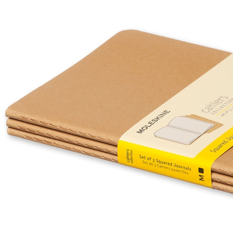 Cahier Kraft - Conjunto de 3 cadernos