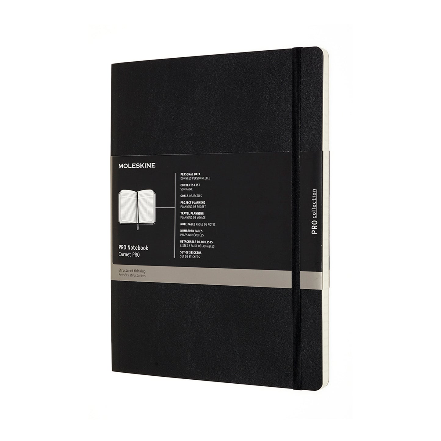 Caderno PRO Soft - Preto